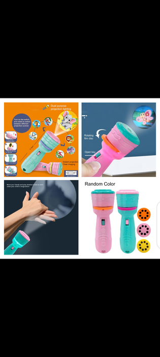 KID'S PROJECTOR TORCH (2in1)