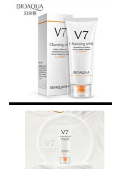 BIOAQUA V7 Hydration Purifying Moisturizing Facial Cleanser 120g