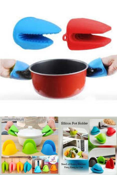 Silicone pot holder